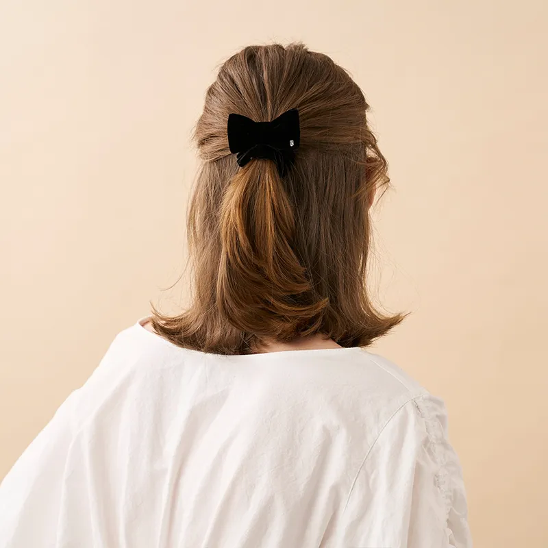 ALEXANDRE DE PARIS Sweetheart Bowknot Collection Hair Tie Women's-6