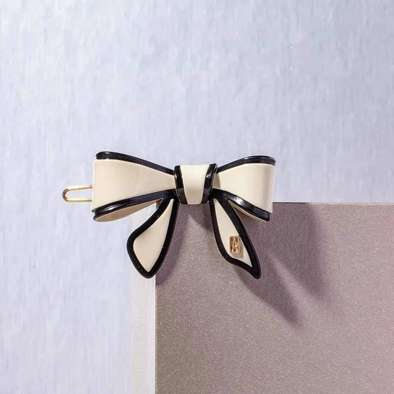 ALEXANDRE DE PARIS Diana Collection Bowknot Side Clip Hair Accessory Women's-2
