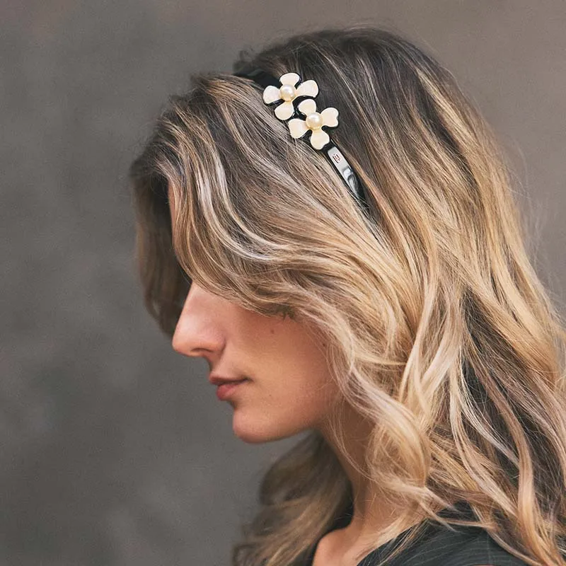 ALEXANDRE DE PARIS Acetate Material Headbands Women's-2