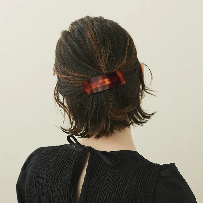 ALEXANDRE DE PARIS 8cm Hair Clip Hair Accessory Headpiece Minimalist Style Women's-1