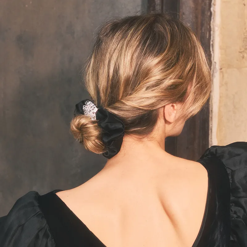 ALEXANDRE DE PARIS Radiance Collection Hair Tie Women's-2