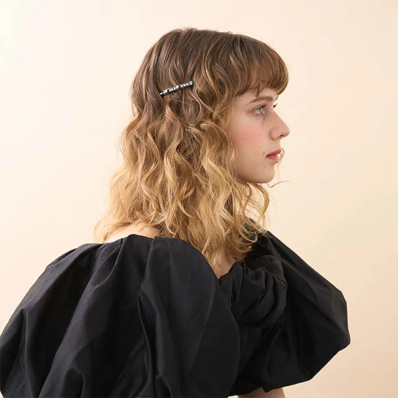 ALEXANDRE DE PARIS Hermine Collection Bangs Clip Women's-5