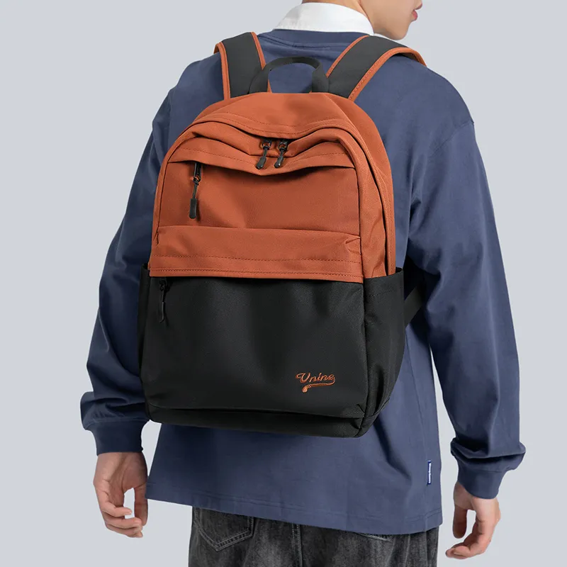 V.NINE Fabric Backpack For Women's Graduation Travel Backpack For Men Backpack Large Size Unisex Multicolor-13