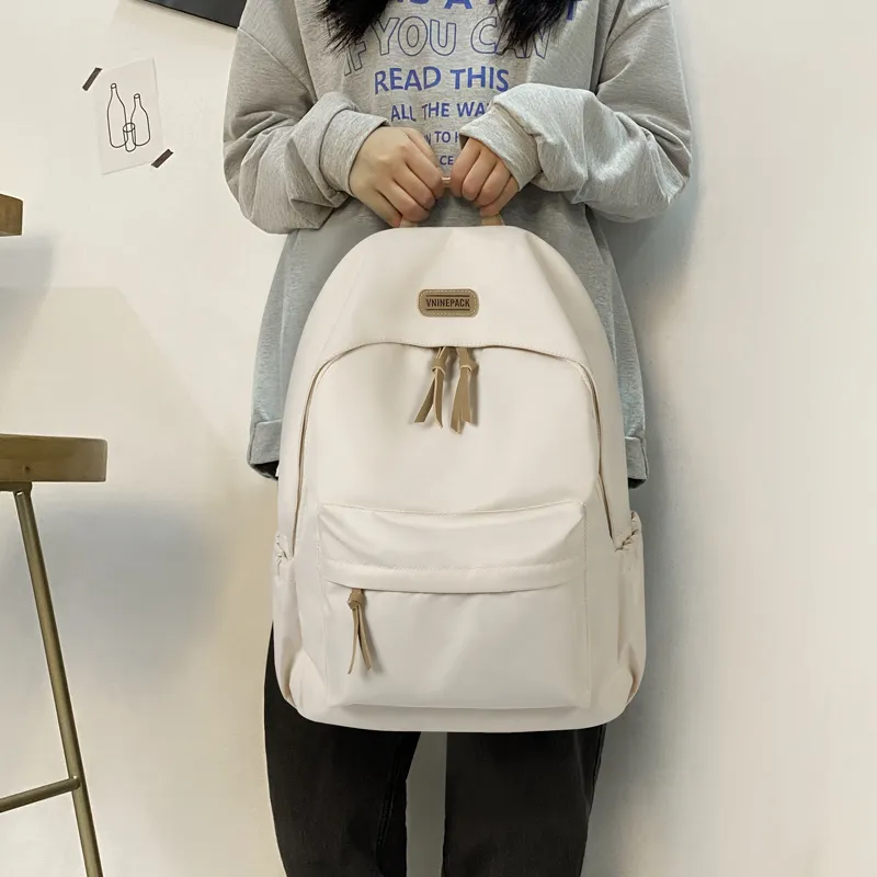 V.NINE Fabric Backpack For Women's Graduation Travel Backpack For Men Backpack Large Size Unisex Multicolor-5