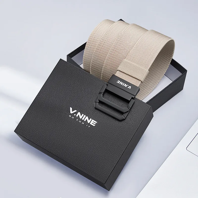 V.NINE Fabric Belt Men's Multicolor 3.7cm-24