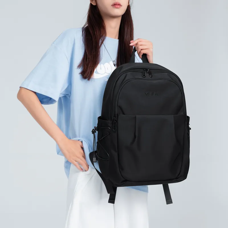 V.NINE Fabric Backpack Large Size Unisex Multicolor-9