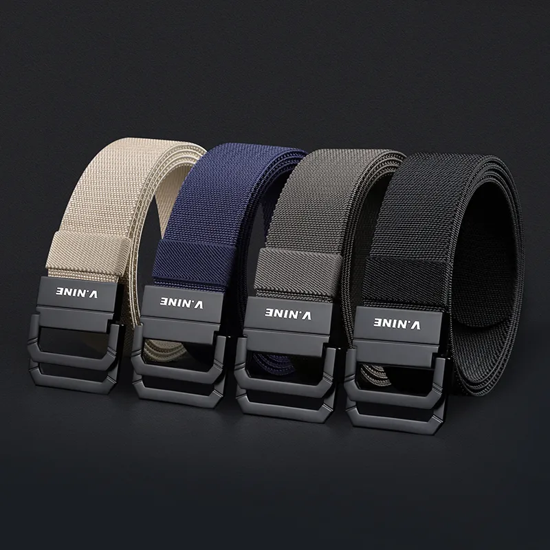 V.NINE Fabric Belt Men's Multicolor 3.7cm-5