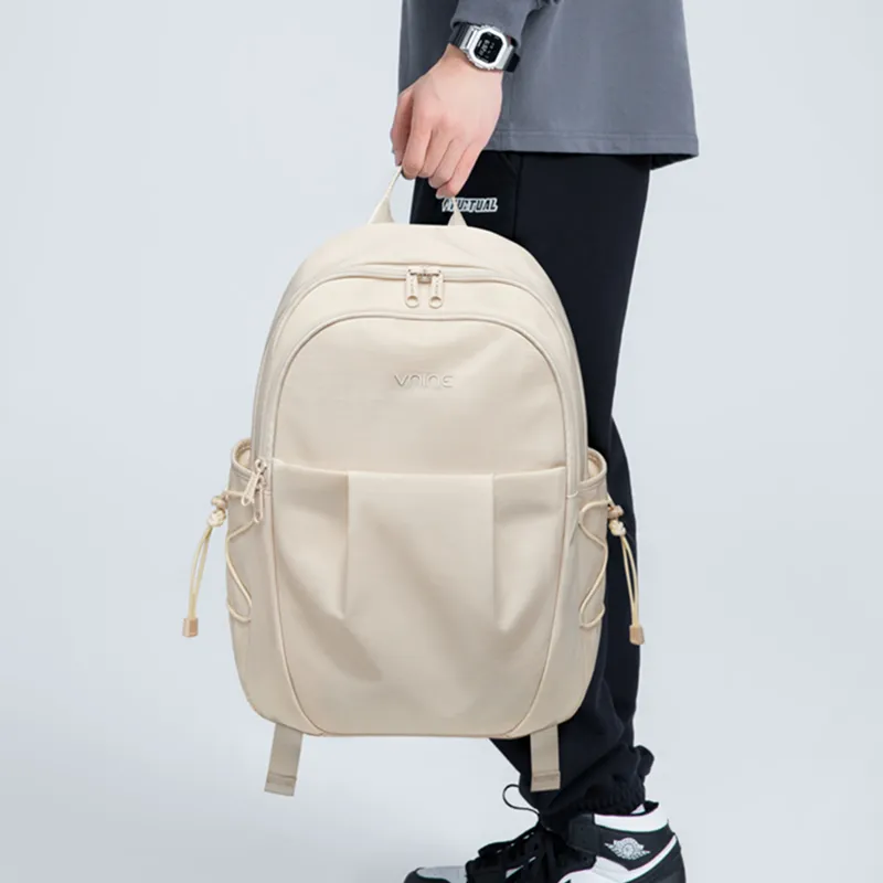V.NINE Fabric Backpack Large Size Unisex Multicolor-3