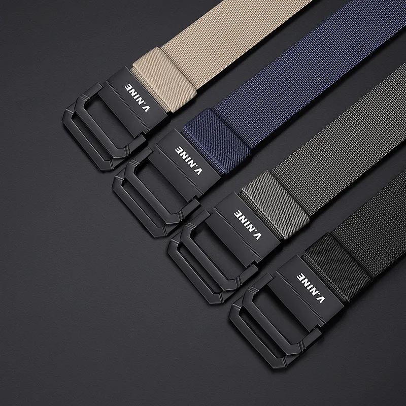V.NINE Fabric Belt Men's Multicolor 3.7cm-6