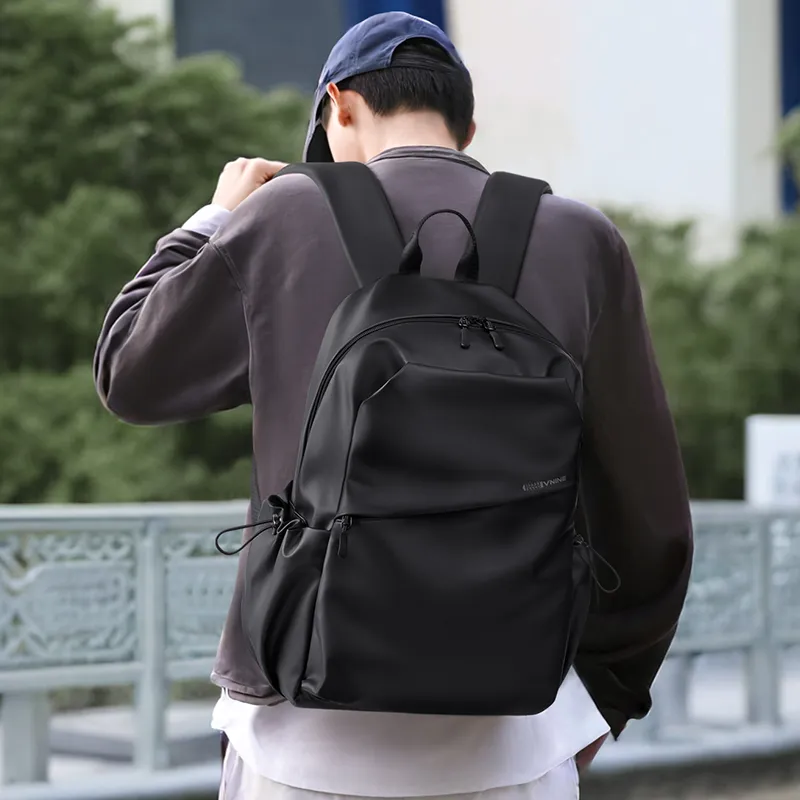 V.NINE Fabric Backpack Large Size Unisex Multicolor-6