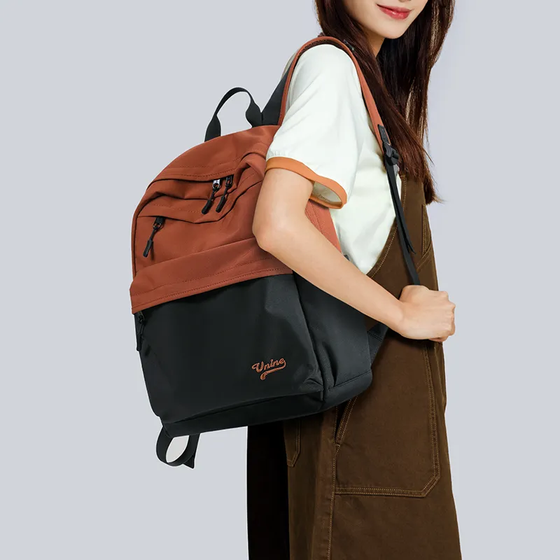 V.NINE Fabric Backpack For Women's Graduation Travel Backpack For Men Backpack Large Size Unisex Multicolor-12