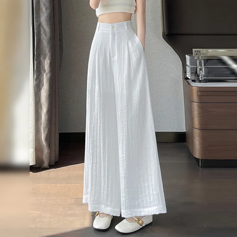 Wbwq Casual Pants Women's White-6