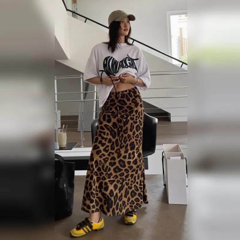 Wbwq Casual Long Skirt Women's Image Color-5