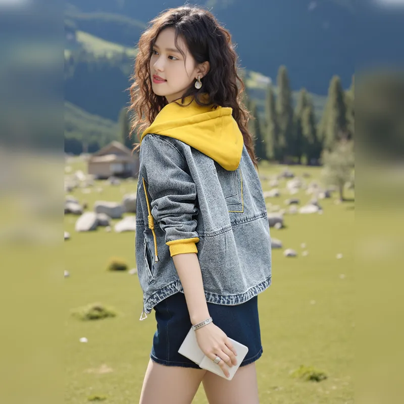 Wbwq Denim Jackets Women's-2