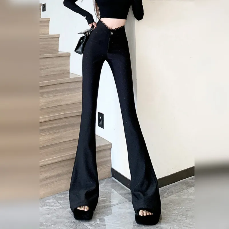 Wbwq Casual Pants Women's Black-3