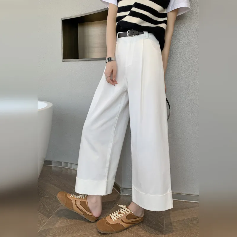 Wbwq Casual Pants Women's White-2