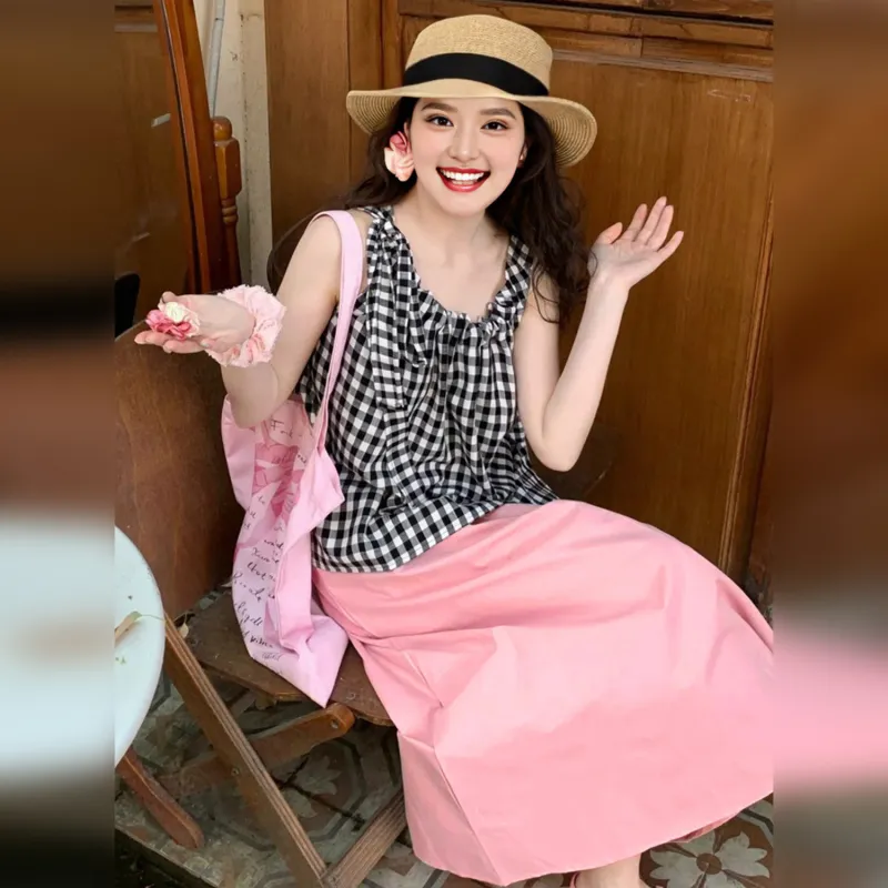 Wbwq Two Piece Skirt Sets Women's-2