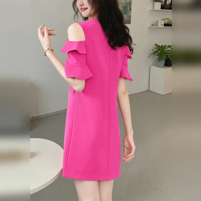 Wbwq Short Sleeved Dress Women's-5