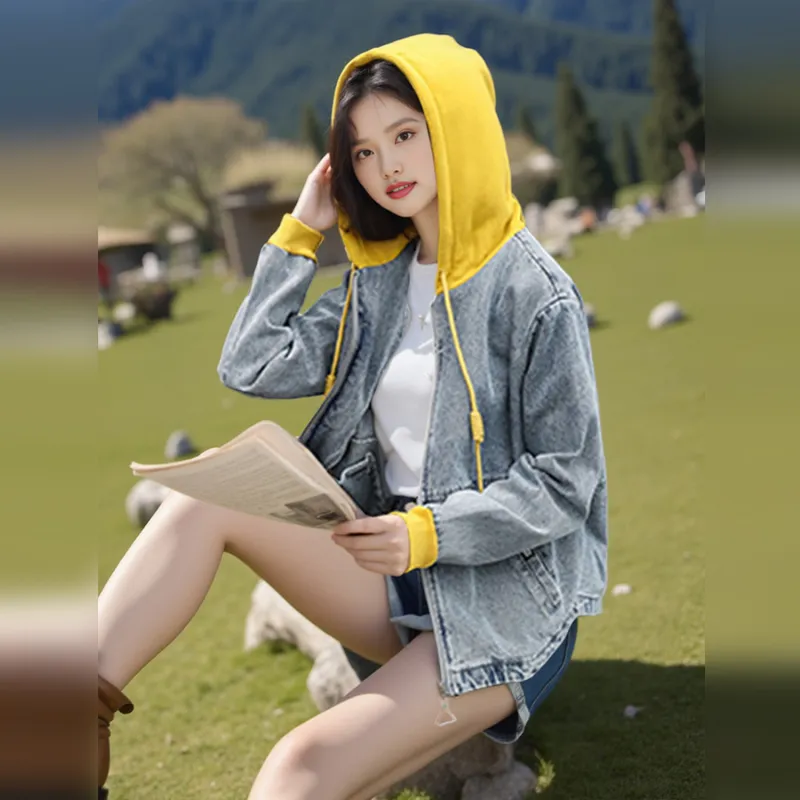 Wbwq Denim Jackets Women's-1