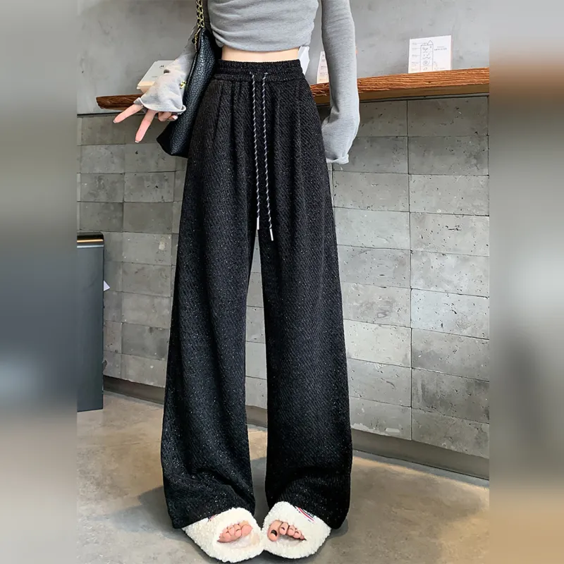 Wbwq Casual Pants Women's Black-5
