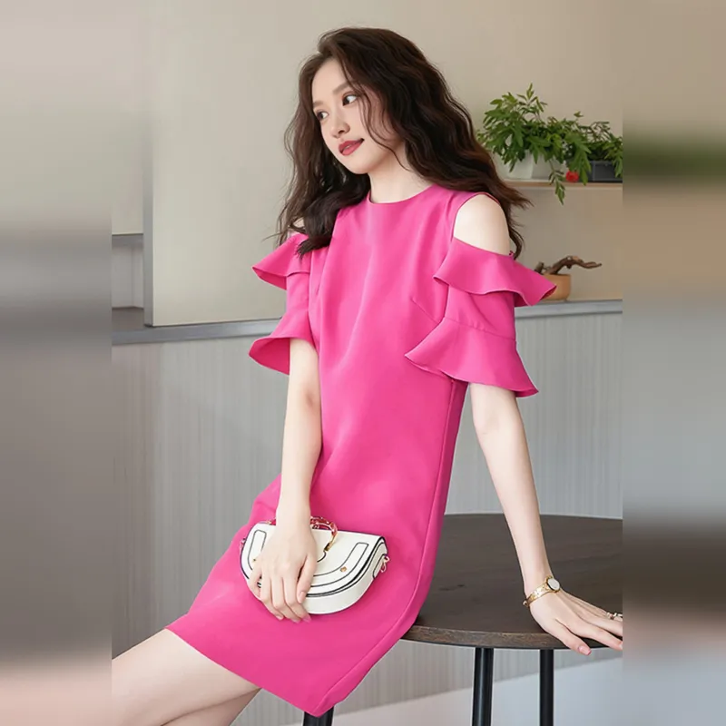 Wbwq Short Sleeved Dress Women's-2