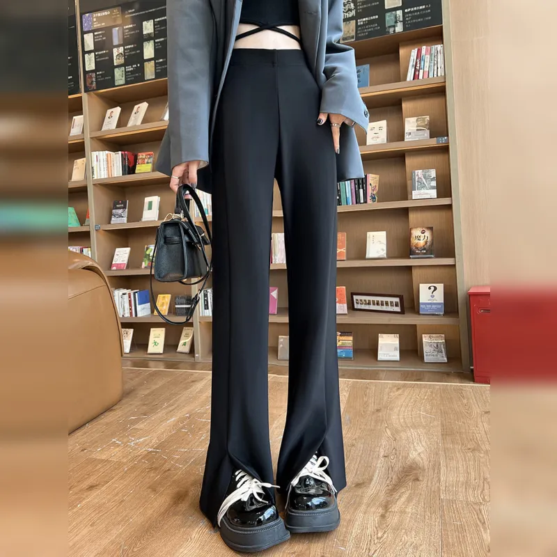 Wbwq Suit Trouser Women's Black-3