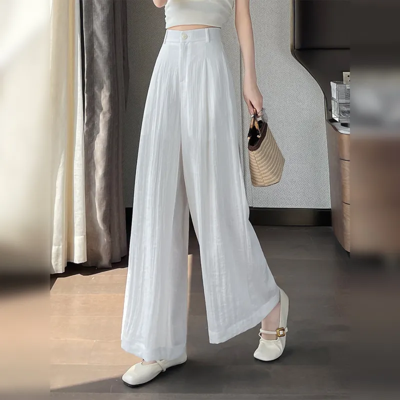 Wbwq Casual Pants Women's White-8