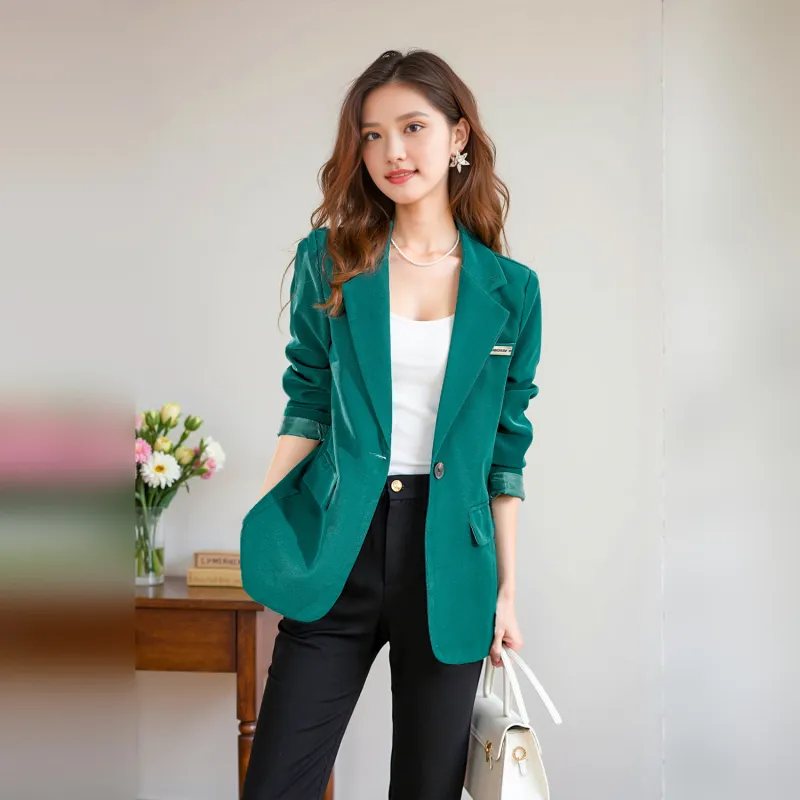 Wbwq Business Suit Women's Green-1