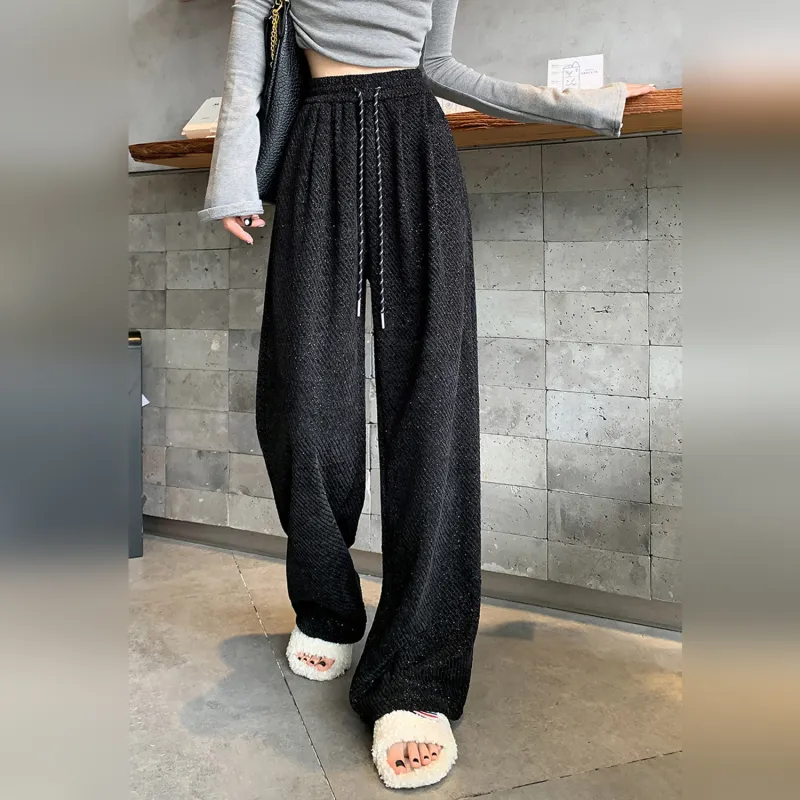 Wbwq Casual Pants Women's Black-4