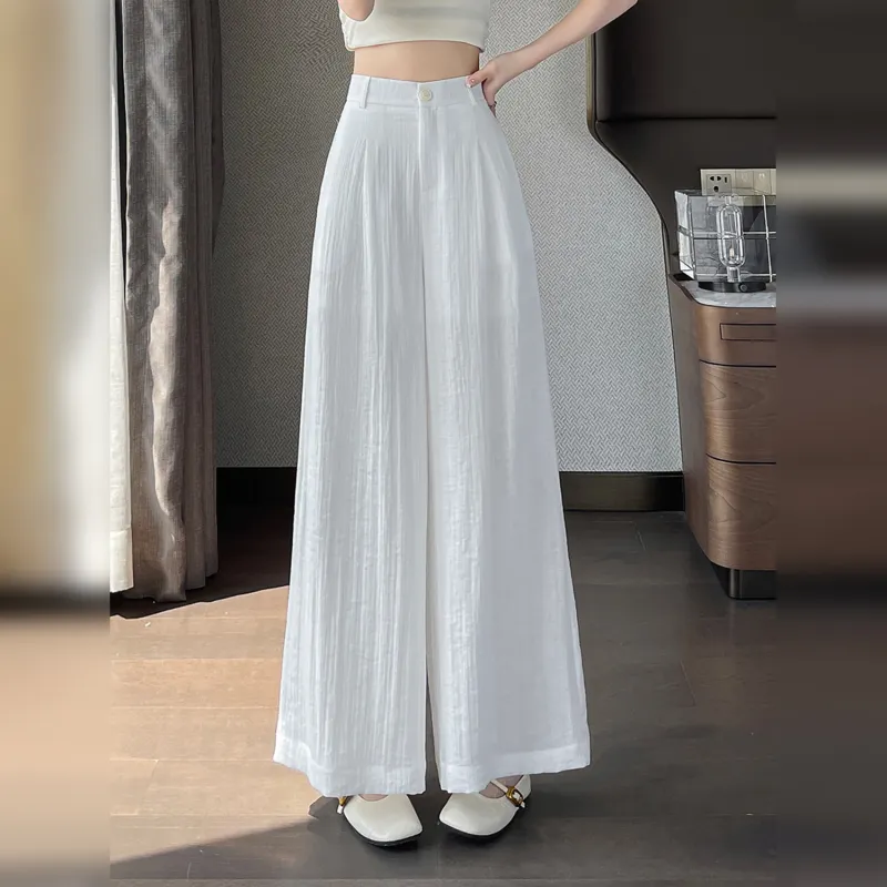 Wbwq Casual Pants Women's White-7
