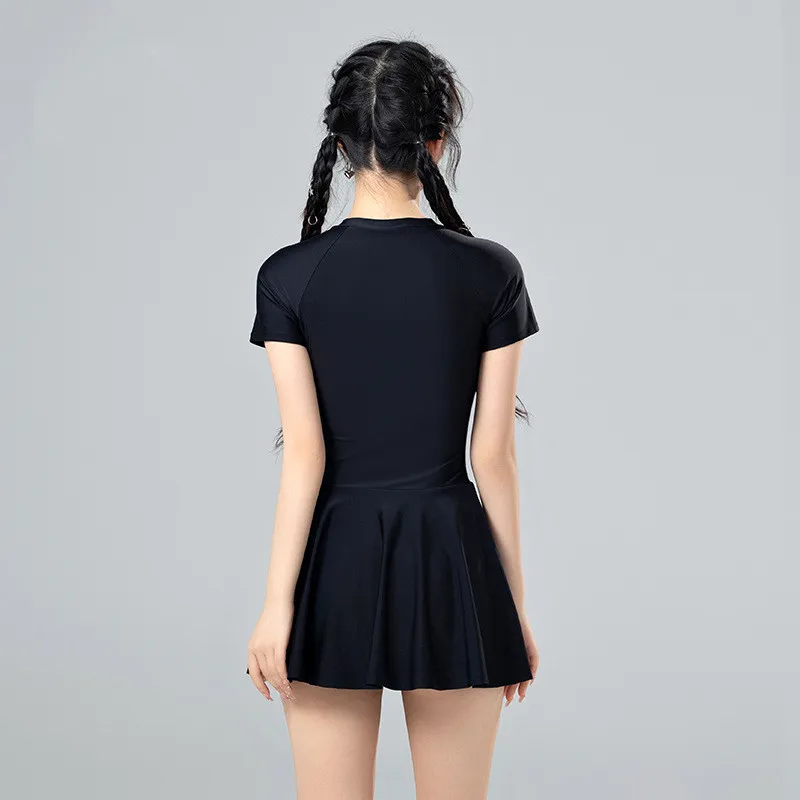 YUKE One-piece Swimsuit Women's Elegant Black-1