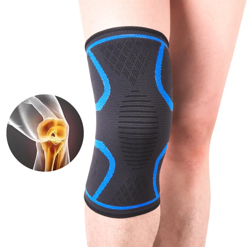 YUKE Knee Pads Running, Mountaineering, Volleyball, Tennis, Soccer, Badminton, Basketball, Fitness, Yoga Unisex Nylon-4