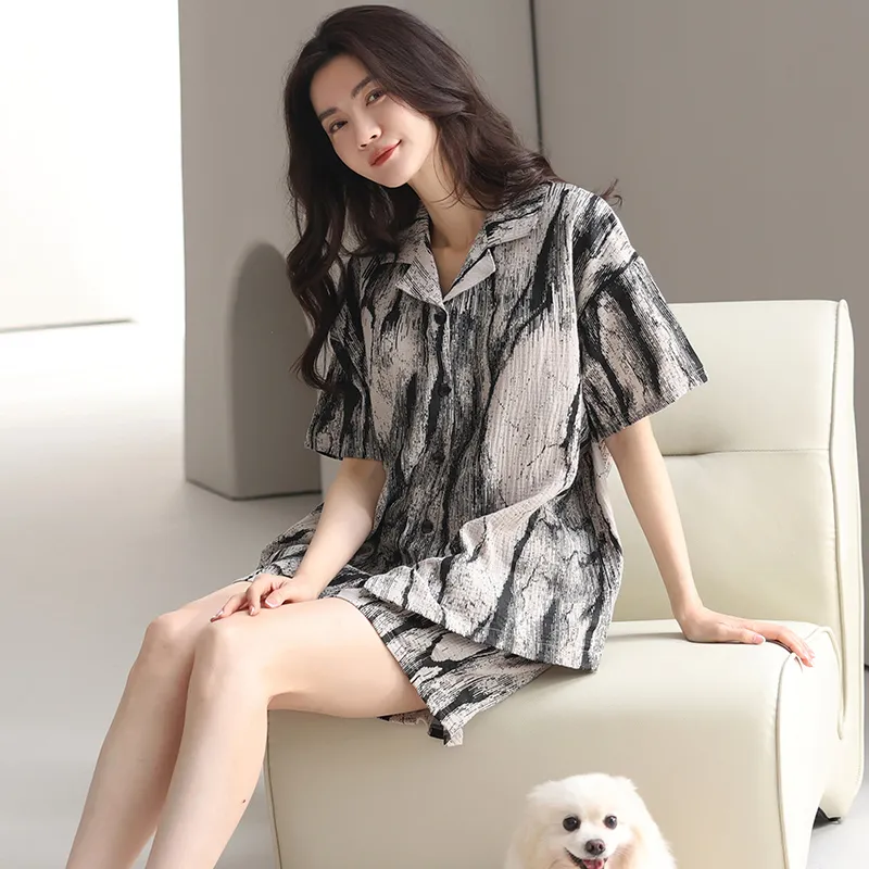 Lanza Pajama Set Women's Image Color-2