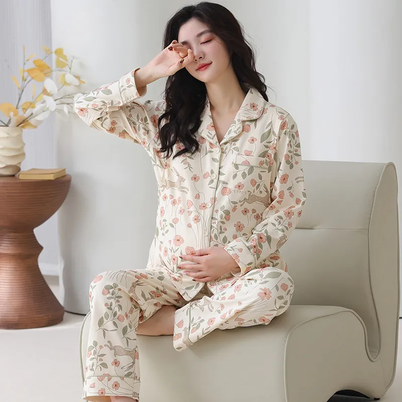Lanza Pajama Set Women's Image Color-2