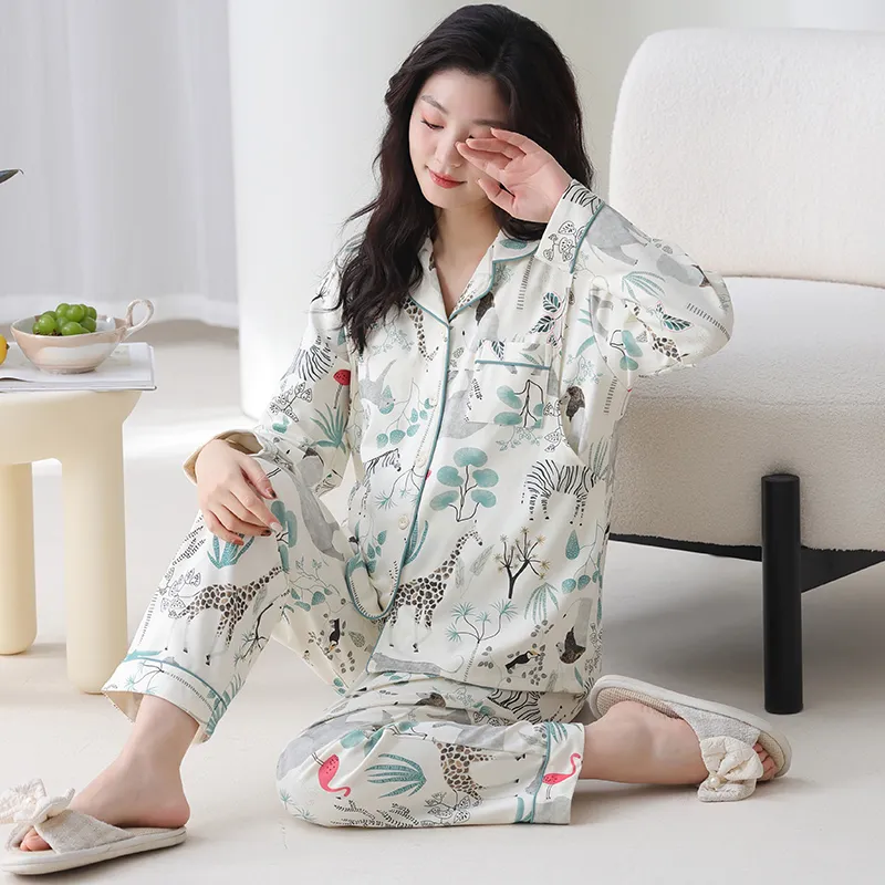 Lanza Pajama Set Women's Image Color-5