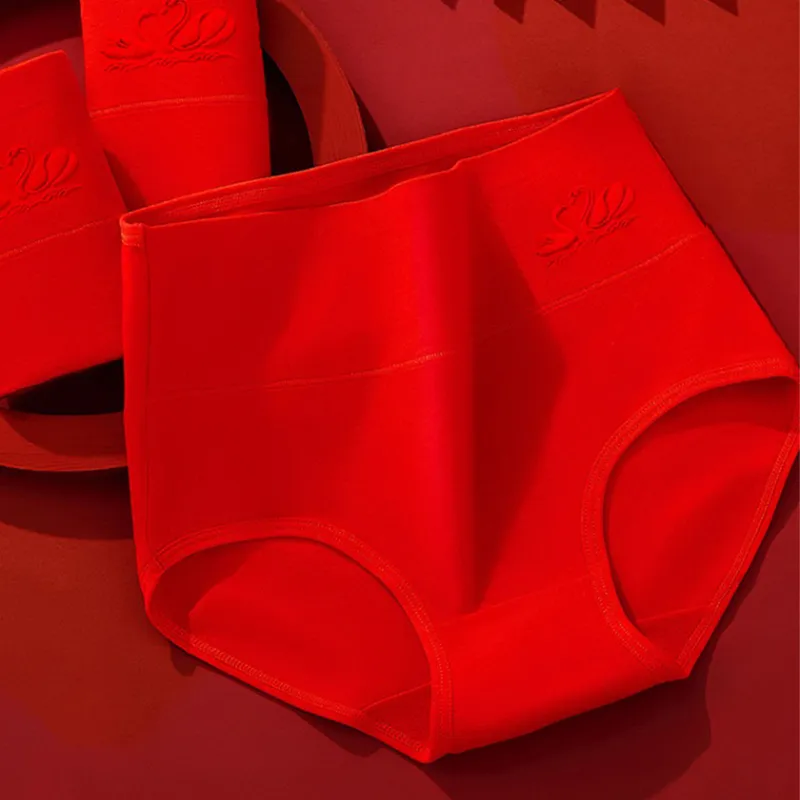 Lanza Underpants Women's Combo Set Red-3