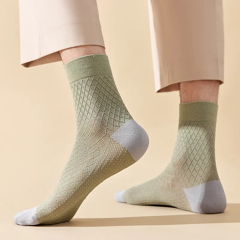 Lanza Mid Calf Socks Men's 5 Pack-1