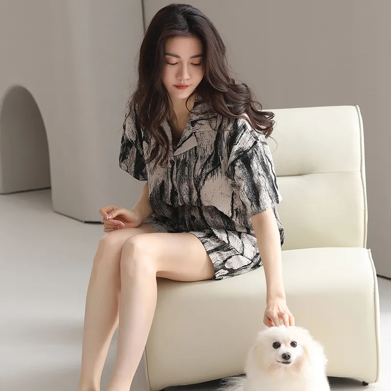Lanza Pajama Set Women's Image Color-3