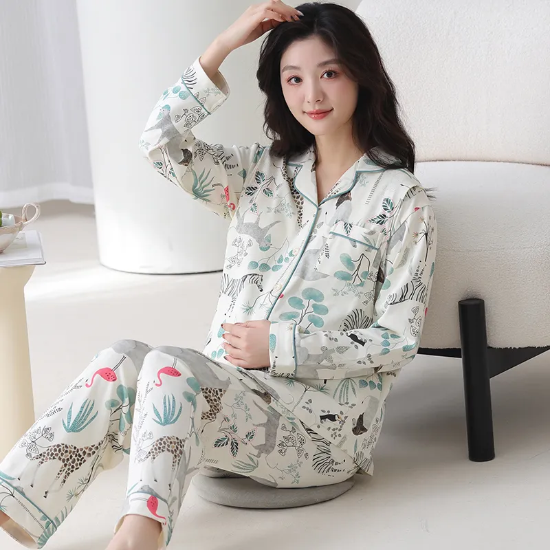 Lanza Pajama Set Women's Image Color-4
