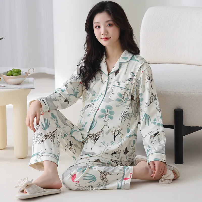 Lanza Pajama Set Women's Image Color-3