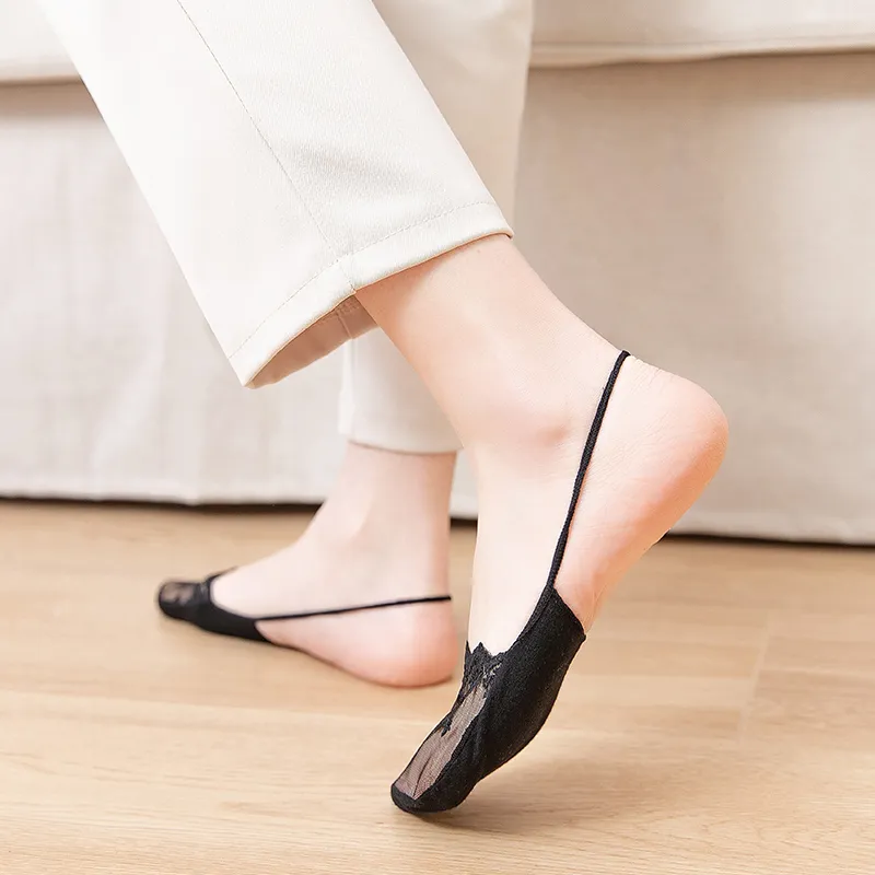 Lanza No Show Socks Women's 5 Pack-1