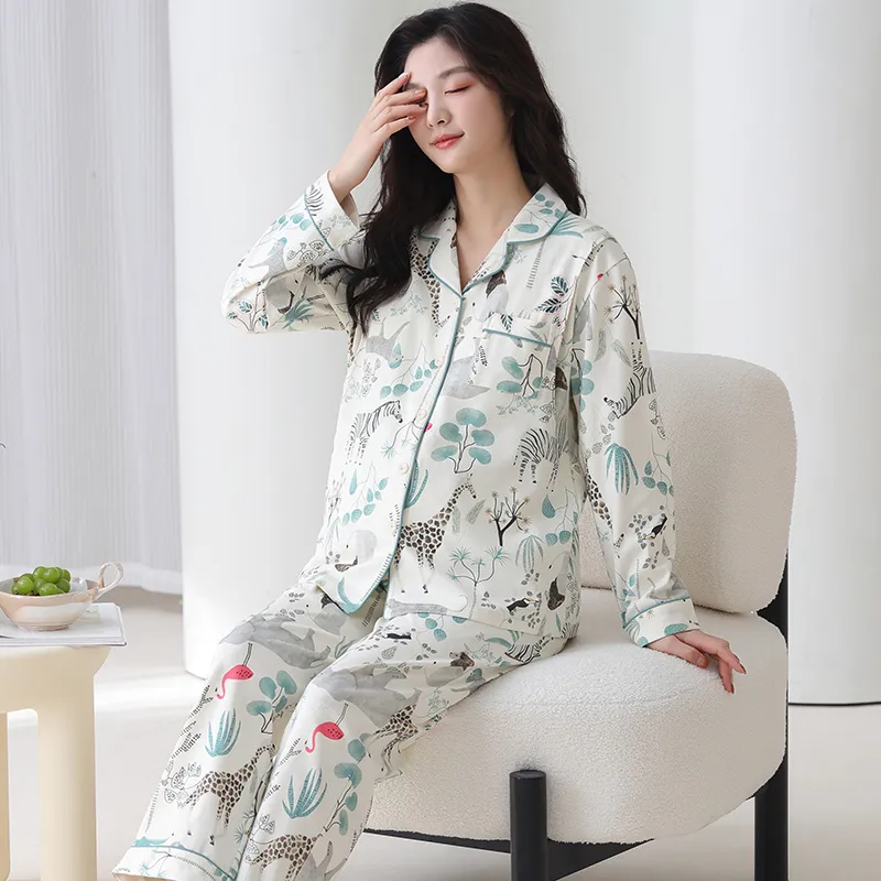 Lanza Pajama Set Women's Image Color-2