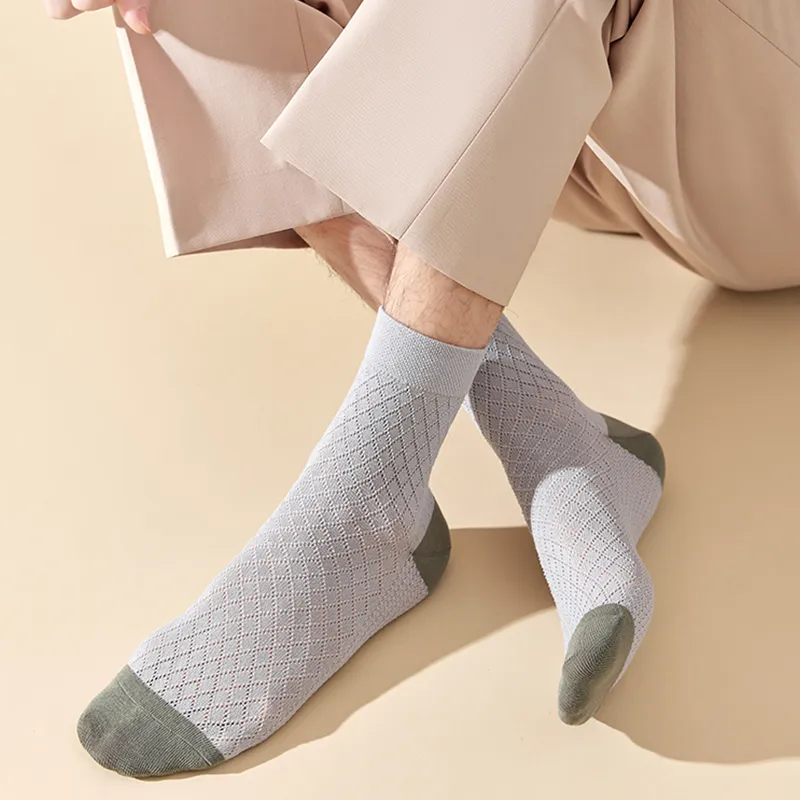 Lanza Mid Calf Socks Men's 5 Pack-4