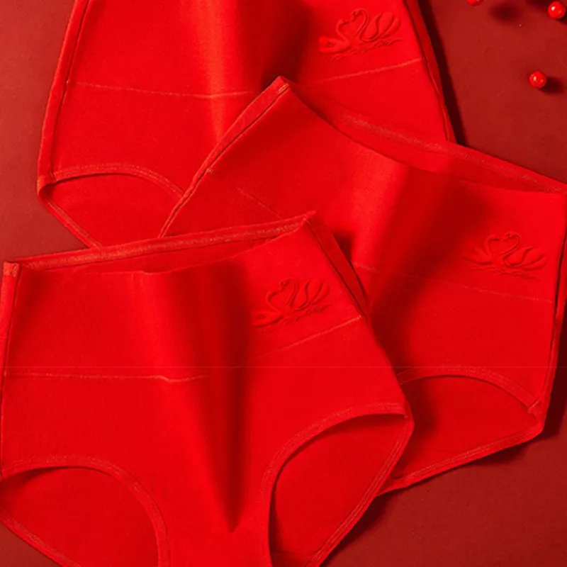 Lanza Underpants Women's Combo Set Red-2