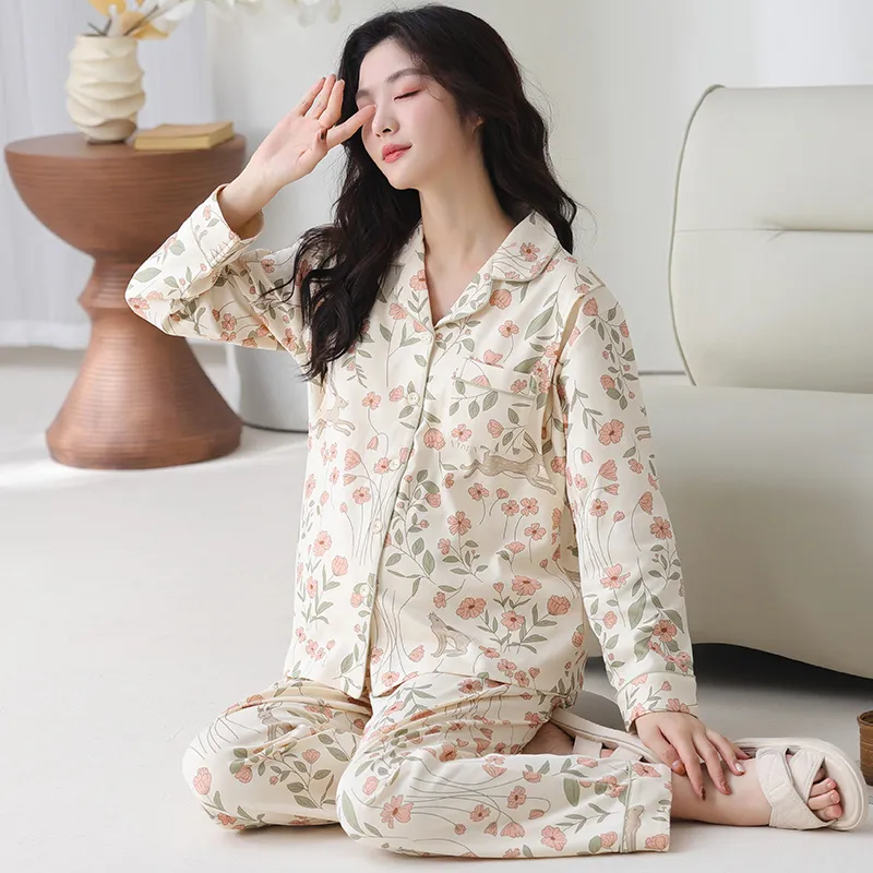 Lanza Pajama Set Women's Image Color-4