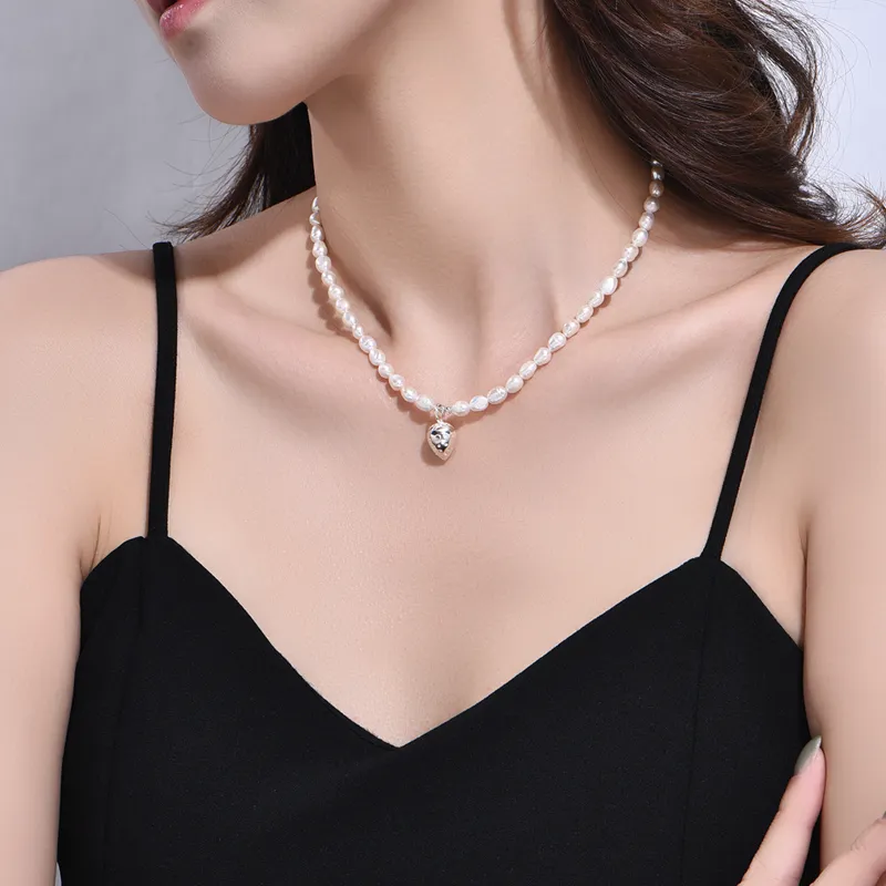 SUDIAN Freshwater Pearl Necklaces Women's-3