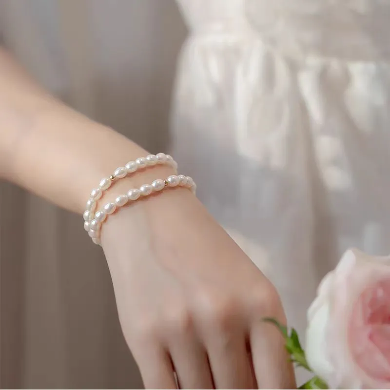 SUDIAN Freshwater Pearl Bracelets Women's-4