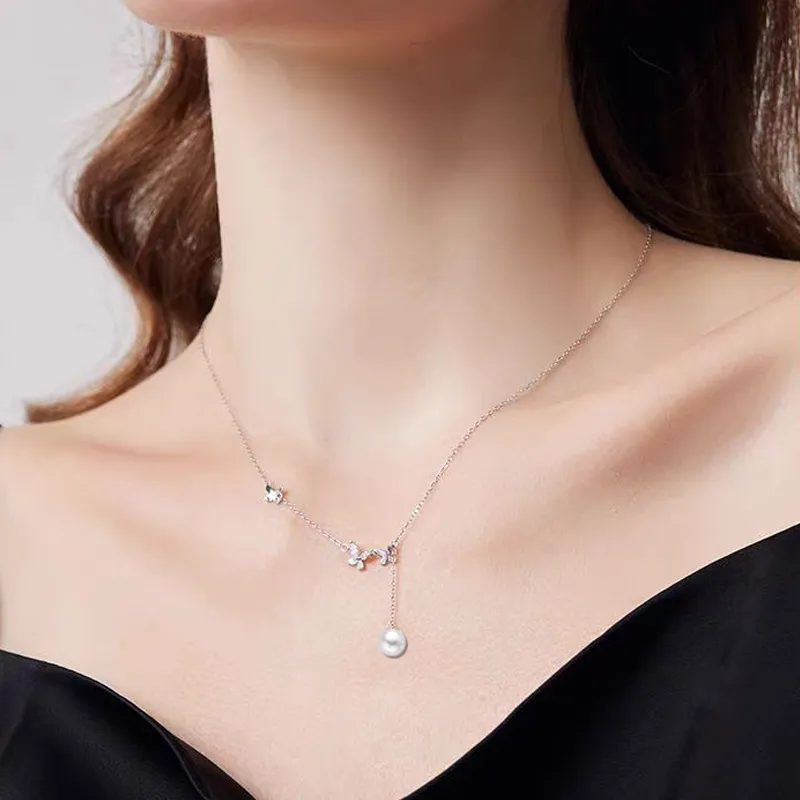 SUDIAN Freshwater Pearl Necklaces Women's-4