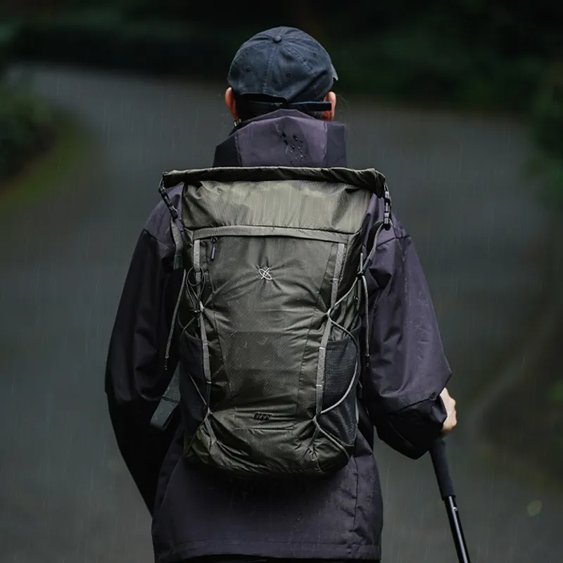 GYXX Nylon Backpack Regular Unisex Starhide Black/Twilight Green/Sunny Mountain Blue-6