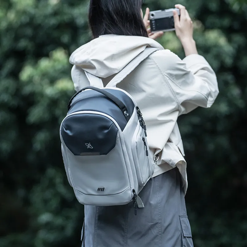 GYXX Artificial Leather Backpack Regular Unisex Multicolor-11
